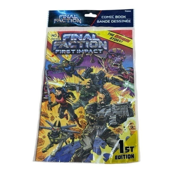 final faction Other - Final Faction Issue # 1 Kharn Kingdom Comic Book Brand New In Package Comic 2022